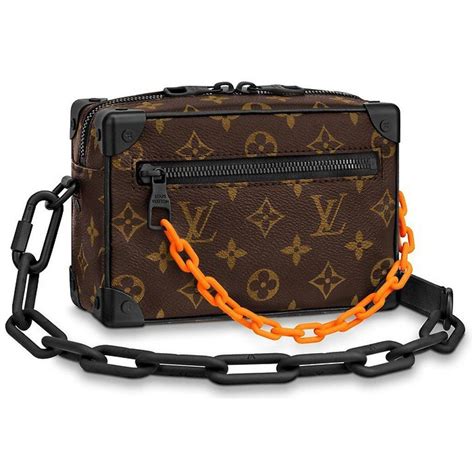 mini trunk lv|louis vuitton small chain bag.